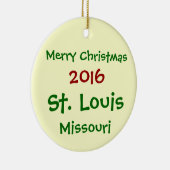 NIEUWE ST 2016. LOUIS CHRISTMAS ORNAMENT (Rechts)