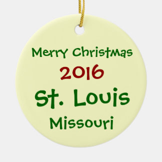 NIEUWE  ST 2016. LOUIS CHRISTMAS ORNAMENT