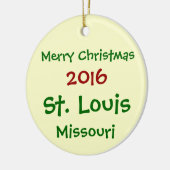 NIEUWE ST 2016. LOUIS CHRISTMAS ORNAMENT (Links)