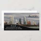 Nieuwe stad! Adreswijziging Aangepaste fotokaarten Aankondiging (Voorkant / Achterkant)