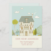 Nieuwe startaankondiging charteren aankondiging (Voorkant / Achterkant)