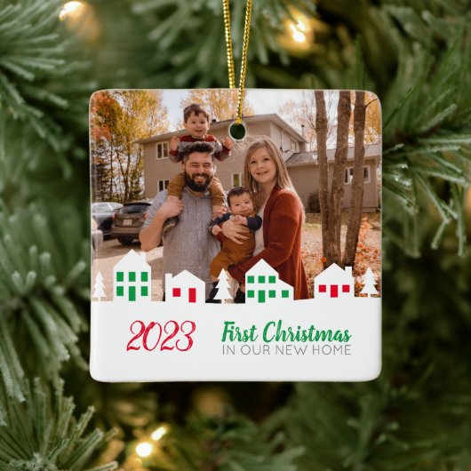 Nieuwe startversie keramisch ornament (Boom)