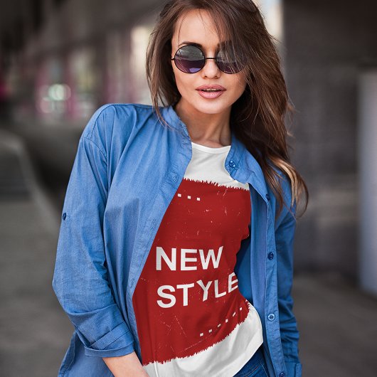 Nieuwe stijl t-shirt