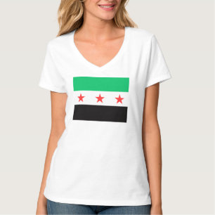 Nieuwe Syrische vlag bevrijdt Syrië na revolutie T-shirt