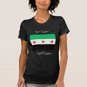 Nieuwe Syrische vrijheidsvlag na revolutie T-shirt