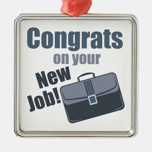 Nieuwe taak metalen ornament (Voorkant)