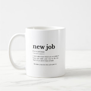 Nieuwe taakdefinitie koffiemok