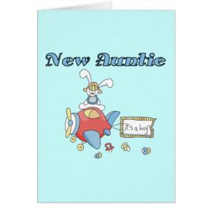 Nieuwe tante - Vliegtuig Tshirts en geschenken