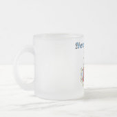 Nieuwe tante - Vliegtuig Tshirts en geschenken Matglas Koffiemok (Links)