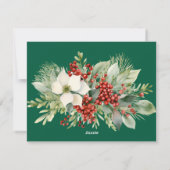 Nieuwe Thuis Voor De Feestdagen Aankondiging Verhu (Achterkant)