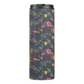 Nieuwe thuiscadeau | Eenvoudig Floral Patroon Thermosbeker (Achterkant)