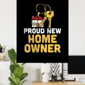 Nieuwe thuiseigenaar fors poster (Thuiskantoor)