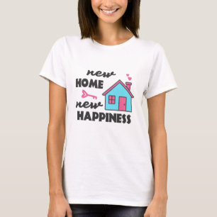 Nieuwe thuisgeluk t-shirt