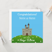 Nieuwe thuiskaart kaart (Voorkant / Achterkant in situ)