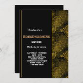 Nieuwe thuismoderne herfst-herfst-huisopwarmingsfe kaart (Voorkant / Achterkant)