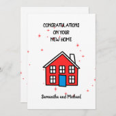 Nieuwe thuissterren aankondiging (Voorkant / Achterkant)