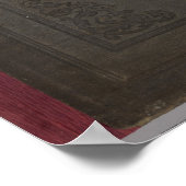 Nieuwe topografische atlas en gazetter van Indiana Poster (Hoek)