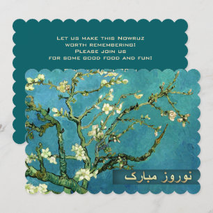 Nieuwe Uitnodigingen van de nieuwjaarspartij Nowru