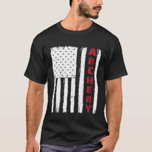 Nieuwe USA Sports Patriotic American Archery T-shirt