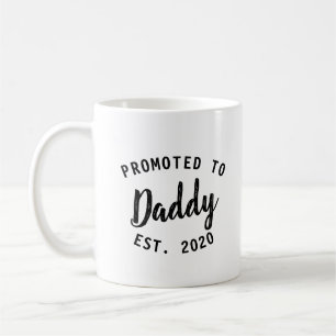 Nieuwe vader gepromoveerd voor papa Gift Simple Koffiemok