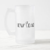 Nieuwe vader matglas bierpul (Links)