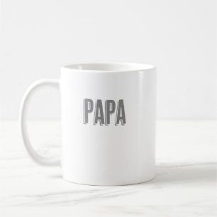 Nieuwe vader "papa" tekst koffiemok
