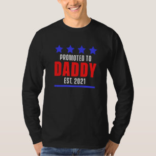 Nieuwe vader voor de eerste keer politie handhaver t-shirt