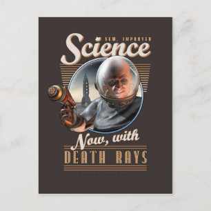 Nieuwe, verbeterde wetenschap: Nu met doodstralen! Briefkaart