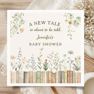 Nieuwe verhalenbibliotheek babyfeestje geslacht ne servet
