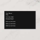 Nieuwe Visitekaartjes van het Automotive Repair Ce (Achterkant)