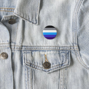 Nieuwe vlag van Aroace Pride Ronde Button 3,2 Cm