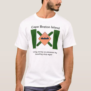 Nieuwe vlag van Cape Breton T-shirt