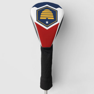 Nieuwe vlag van Utah State Golfheadcover