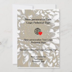 Nieuwe Vlakke Uitnodiging Pas uw aan