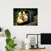 "Nieuwe Vrienden Maken" Poster (Thuiskantoor)