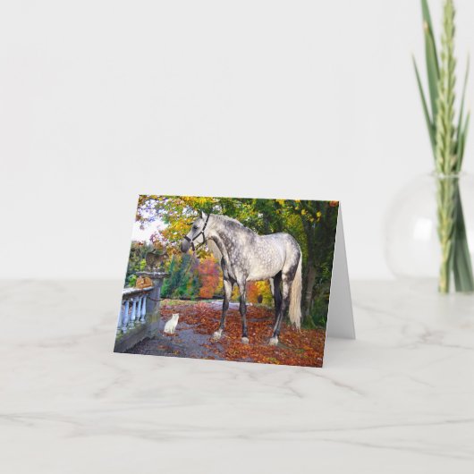 "Nieuwe vrienden" Opmerking Kaart (Voorkant)