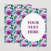 Nieuwe Waterverf Kaart (Voorkant / Achterkant)