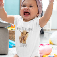 Nieuwe Waterverf van de Koe van de Herd Highland C