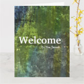 Nieuwe Waterverf voor werknemers Kaart (Gele Bloem)