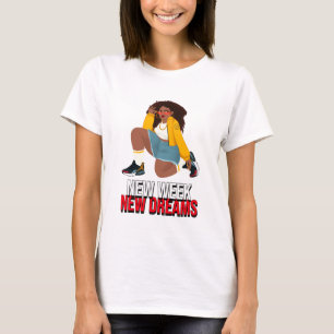 Nieuwe Week, Dezelfde Dromen Doelstellingen voor V T-shirt