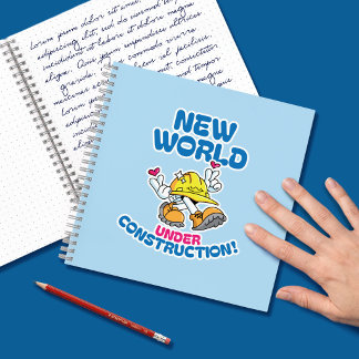 Nieuwe Wereld in Aanbouw - JW Vrijwilliger Notitieboek