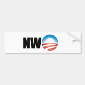 Nieuwe wereldorde bumpersticker