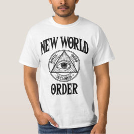 Nieuwe wereldorde Illuminati T-shirt