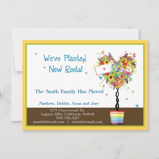 Nieuwe wortels aankondiging (Voorkant)