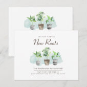 Nieuwe wortels die de Nieuwe Aankondiging van het  (Voorkant / Achterkant)