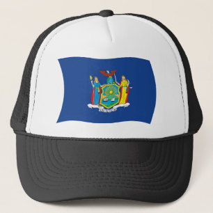 Nieuwe York Vlag Hoed Trucker Pet