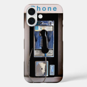 Nieuwe Yorkse Openbare Betaaltelefoon, Retro Telef iPhone 16 Hoesje