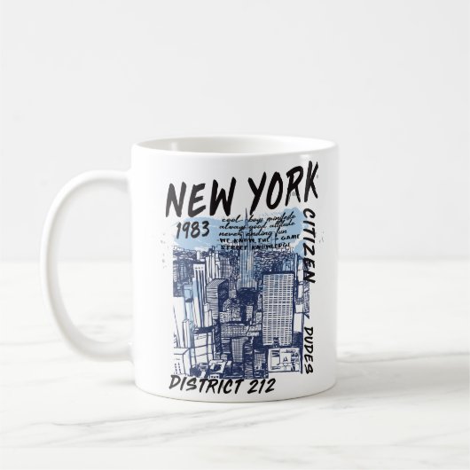 NIEUWE YORKSTAD NYC COFFEE MOK (Links)