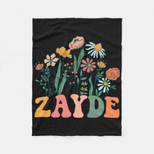 Nieuwe Zayde Wildflower Eerste Verjaardag & Baby S Fleece Deken