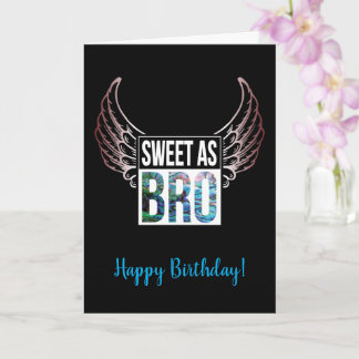 NIEUWE ZEALAND BRO BIRTHDAY-KAART KAART